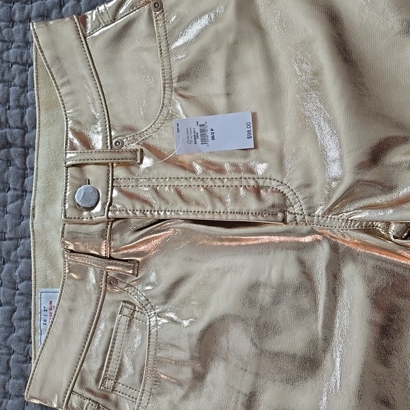 GAP Pants - Rose Gold Metallic Women's Pants - Picture 4 of 14